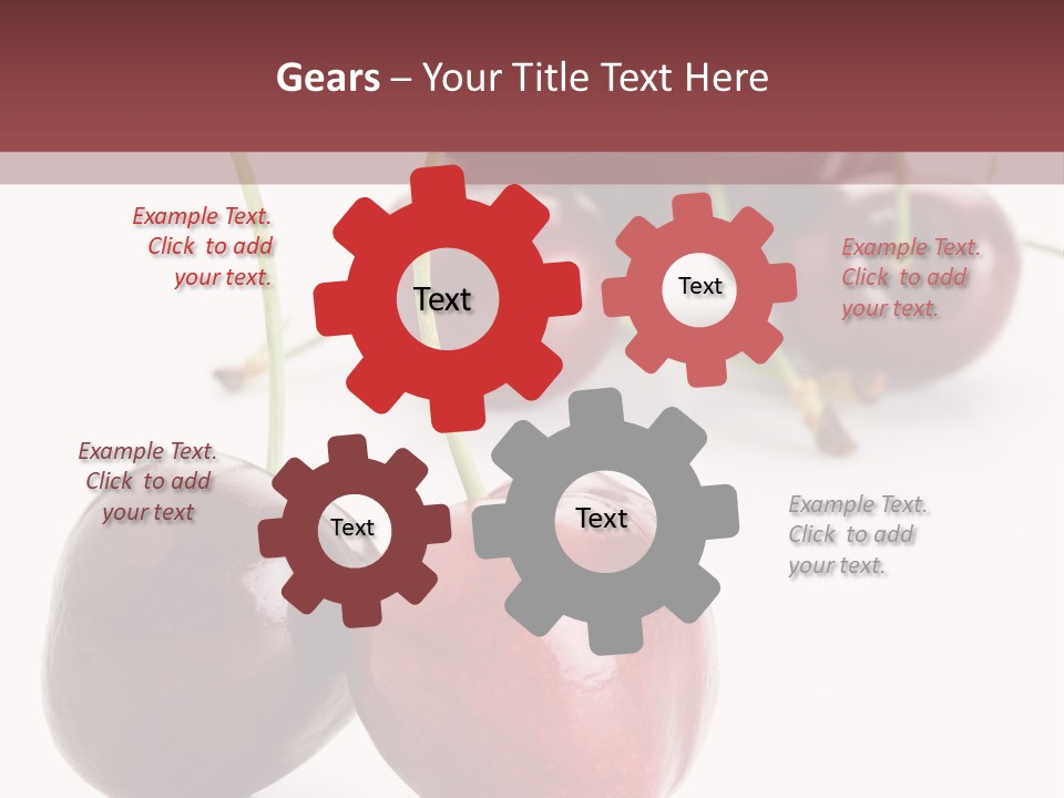 Many Dessert Background PowerPoint Template