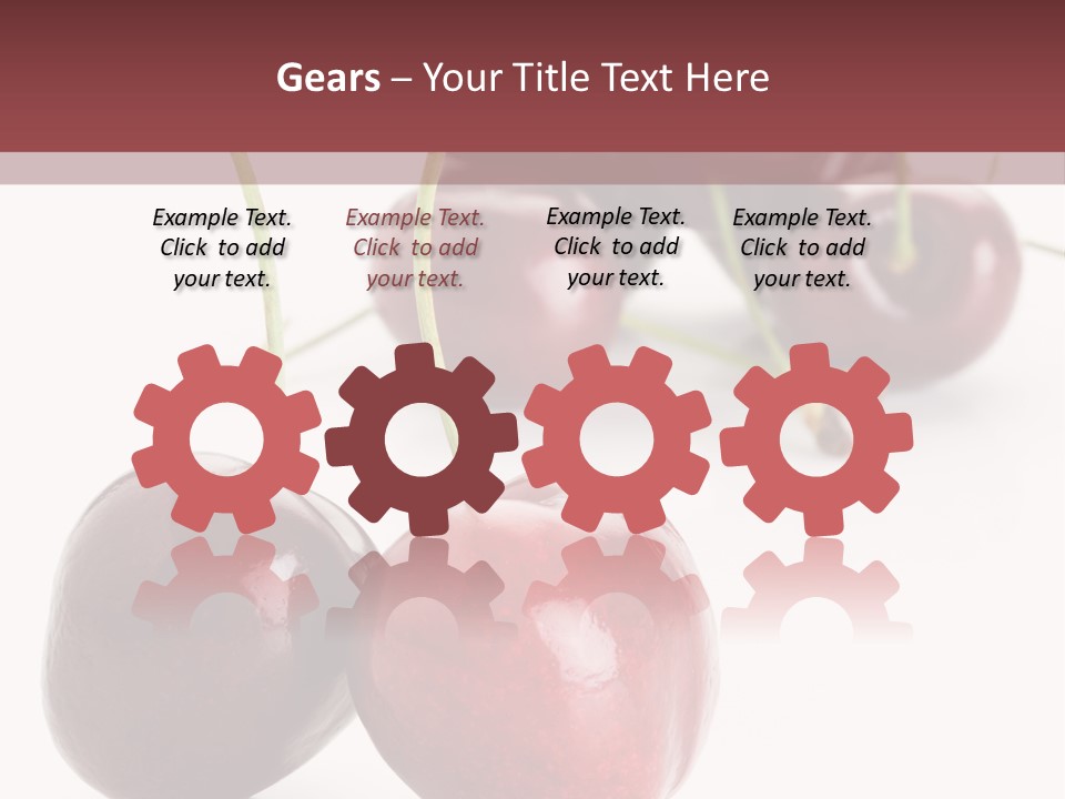 Many Dessert Background PowerPoint Template