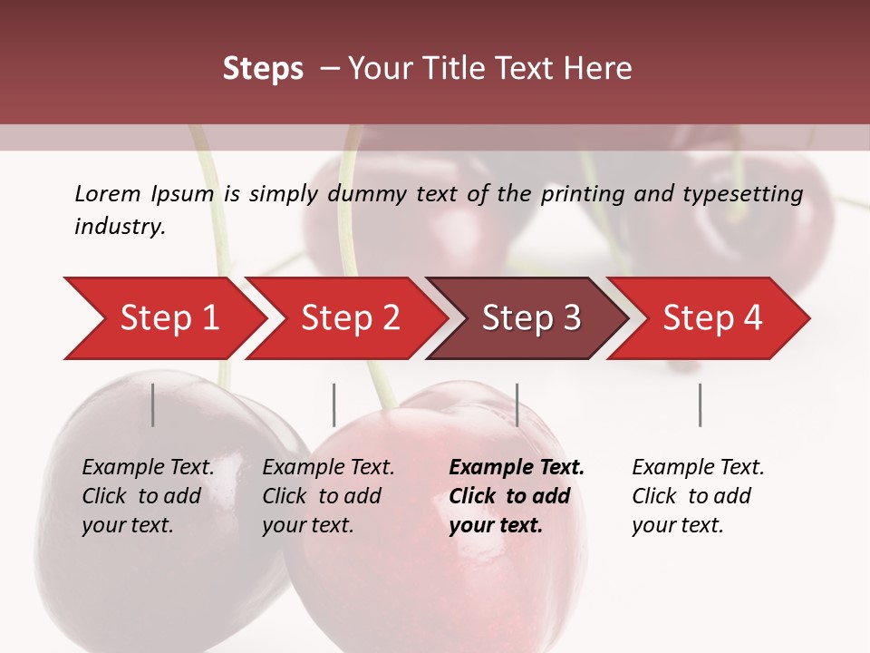 Many Dessert Background PowerPoint Template