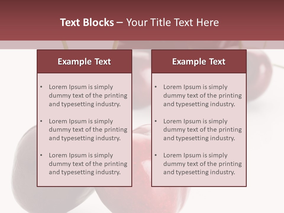Many Dessert Background PowerPoint Template