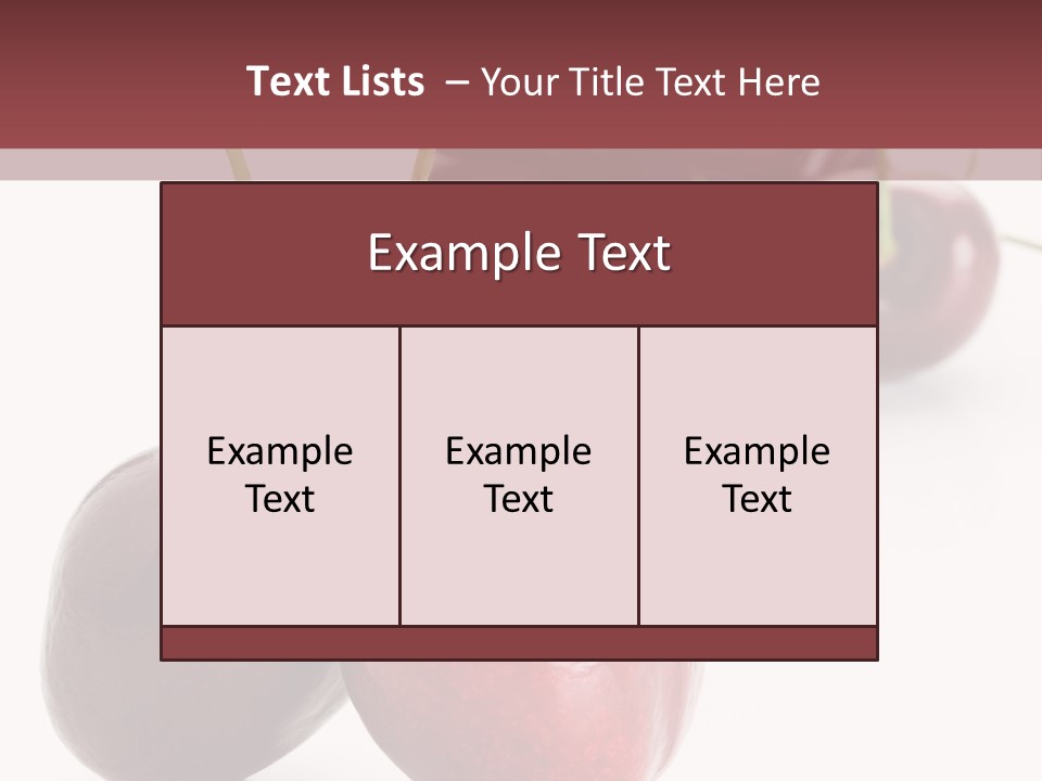 Many Dessert Background PowerPoint Template
