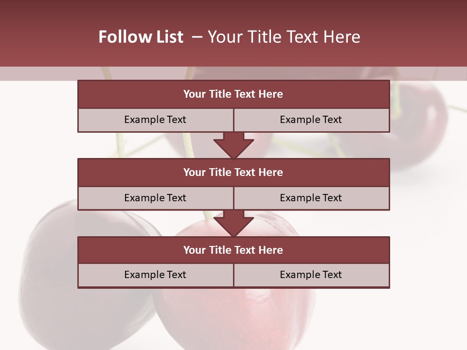 Many Dessert Background PowerPoint Template