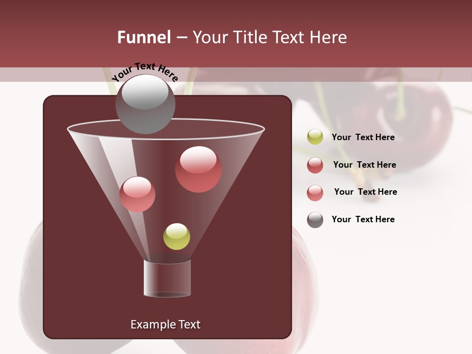 Many Dessert Background PowerPoint Template