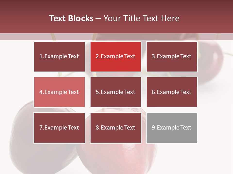 Many Dessert Background PowerPoint Template