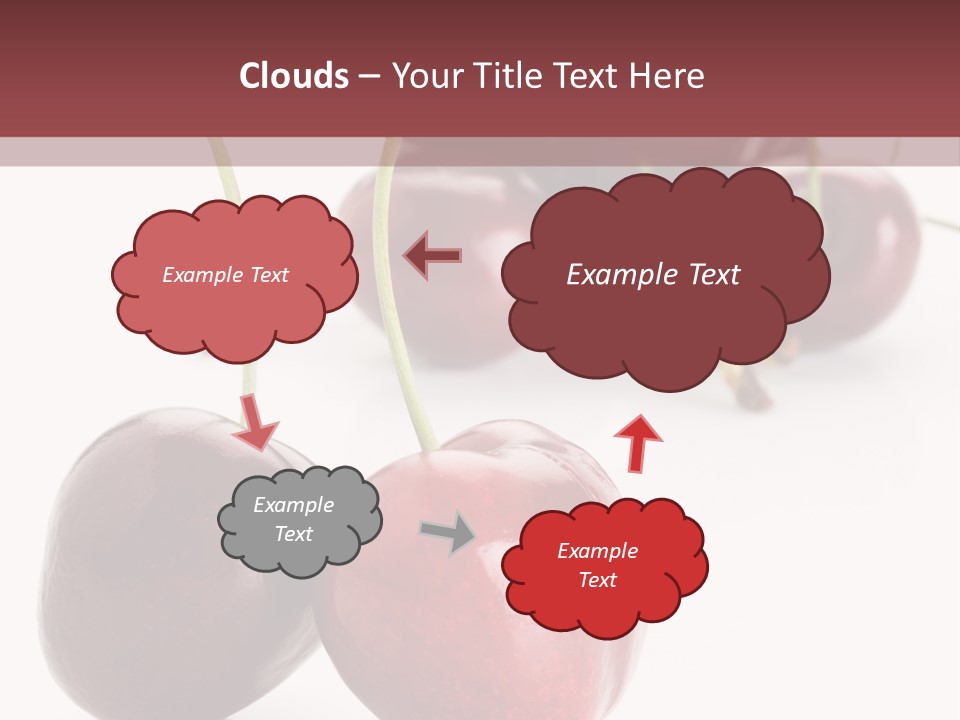 Many Dessert Background PowerPoint Template