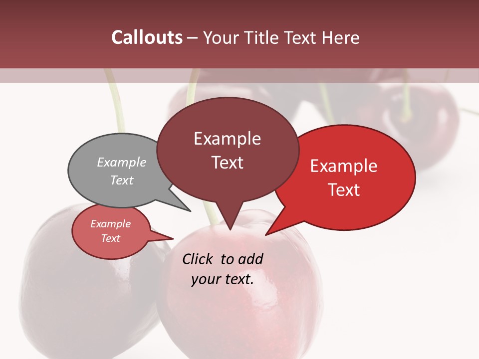 Many Dessert Background PowerPoint Template