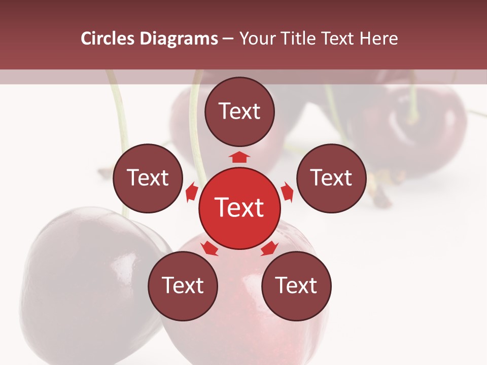 Many Dessert Background PowerPoint Template