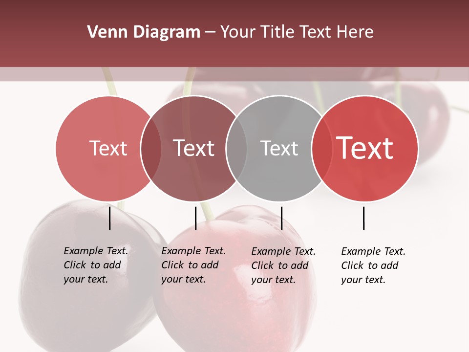 Many Dessert Background PowerPoint Template