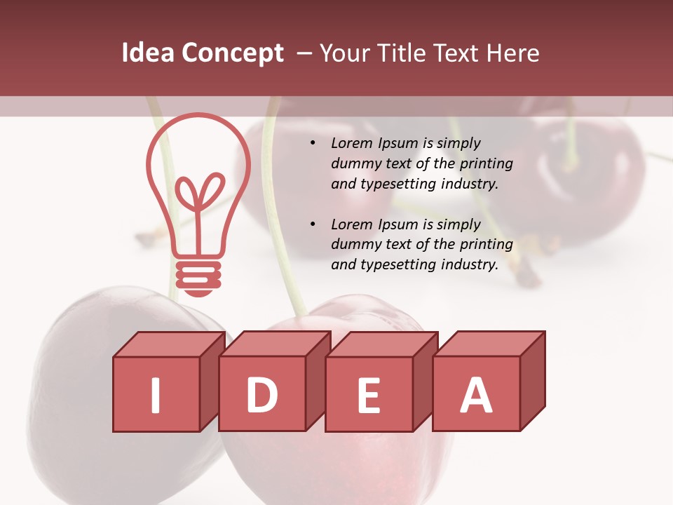 Many Dessert Background PowerPoint Template