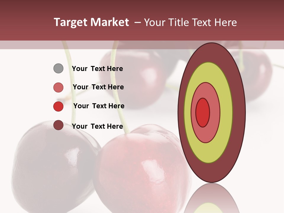 Many Dessert Background PowerPoint Template