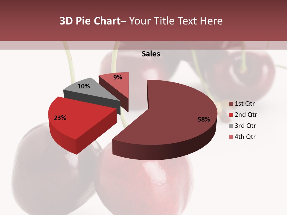 Many Dessert Background PowerPoint Template