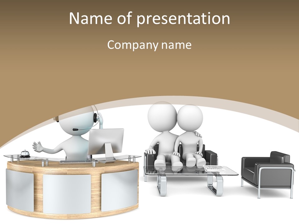 Minimalistic Lobby Appointment PowerPoint Template