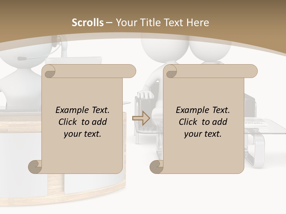 Minimalistic Lobby Appointment PowerPoint Template