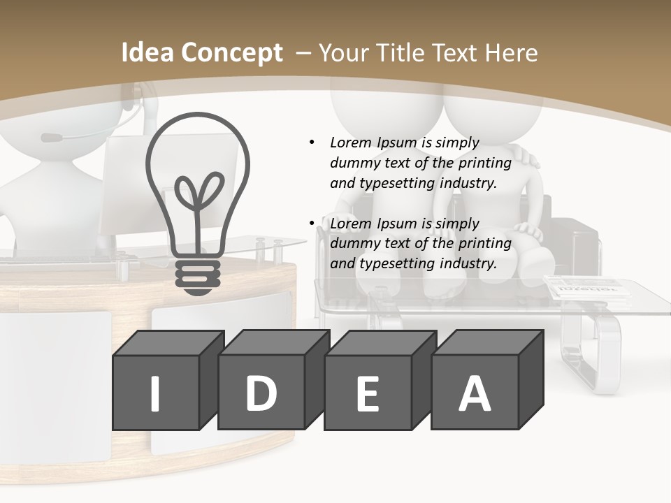 Minimalistic Lobby Appointment PowerPoint Template