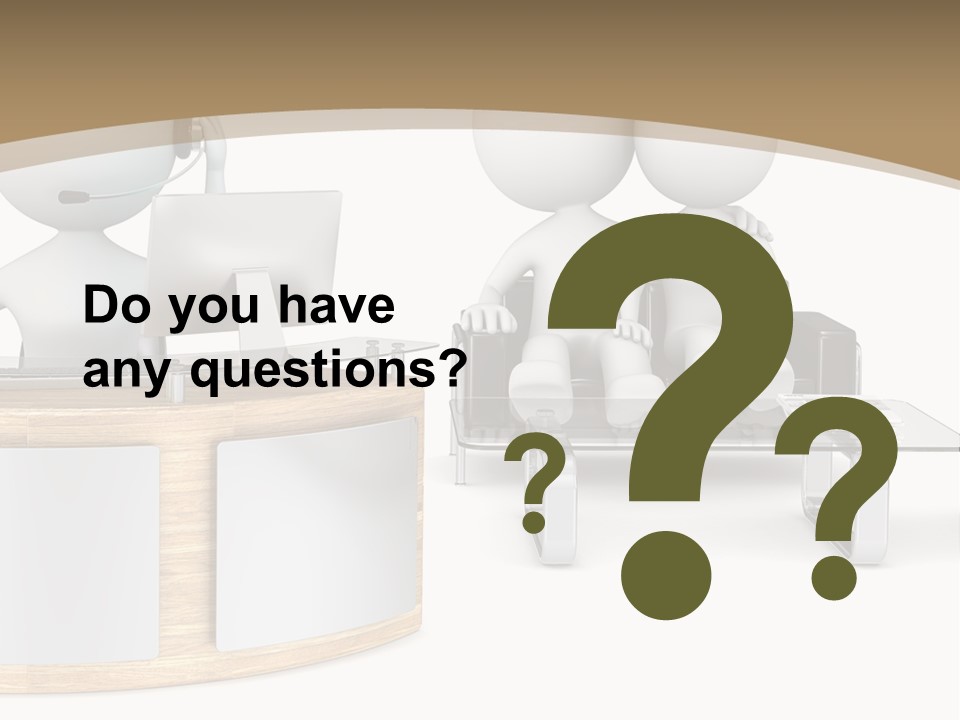 Minimalistic Lobby Appointment PowerPoint Template