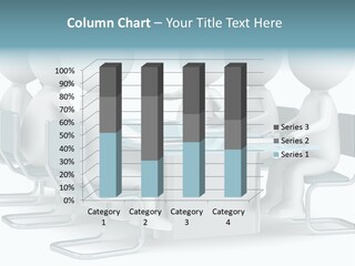 Sitting Character Discussion PowerPoint Template