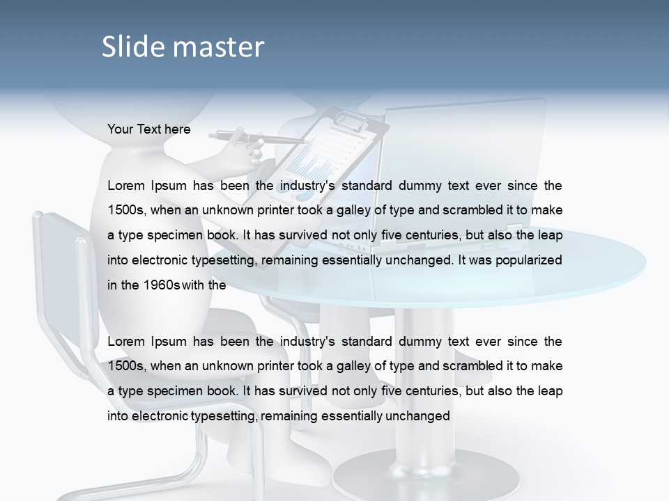 People Finance Colleague PowerPoint Template