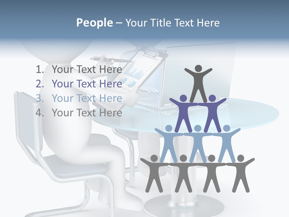 People Finance Colleague PowerPoint Template