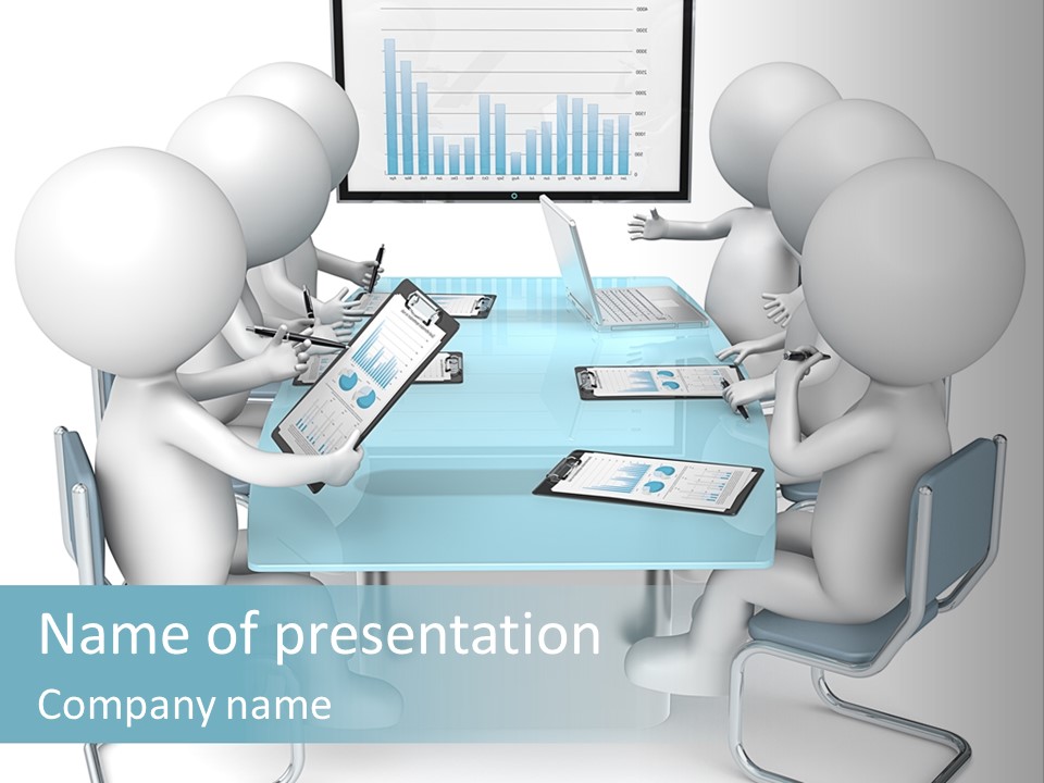 Led Writing Discussion PowerPoint Template