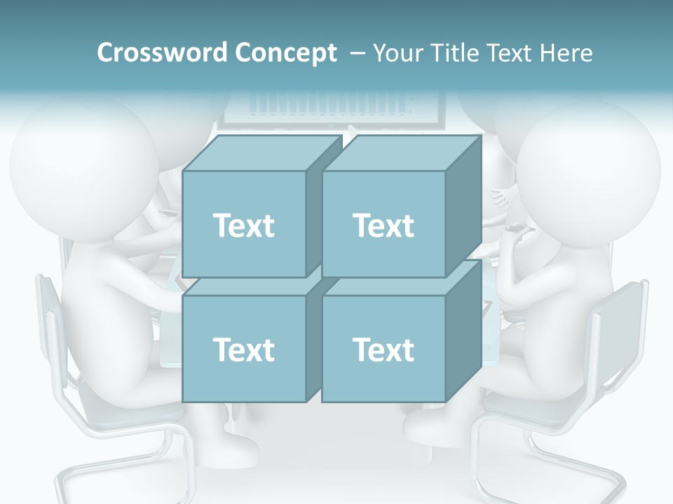 Led Writing Discussion PowerPoint Template