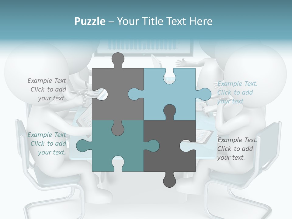 Led Writing Discussion PowerPoint Template