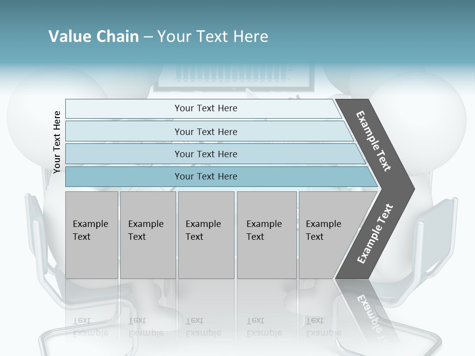 Led Writing Discussion PowerPoint Template