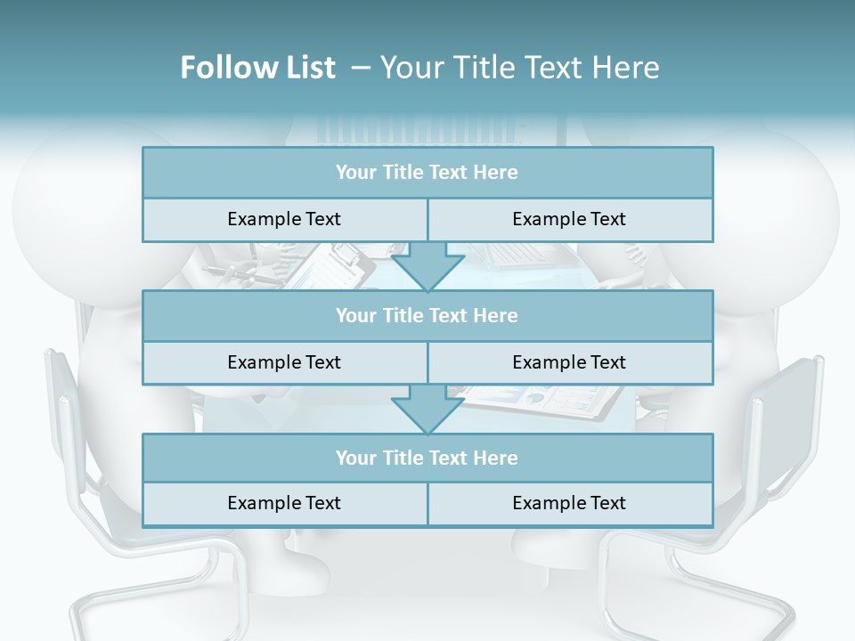 Led Writing Discussion PowerPoint Template