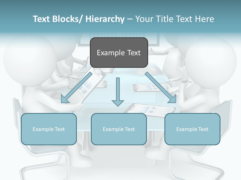 Led Writing Discussion PowerPoint Template