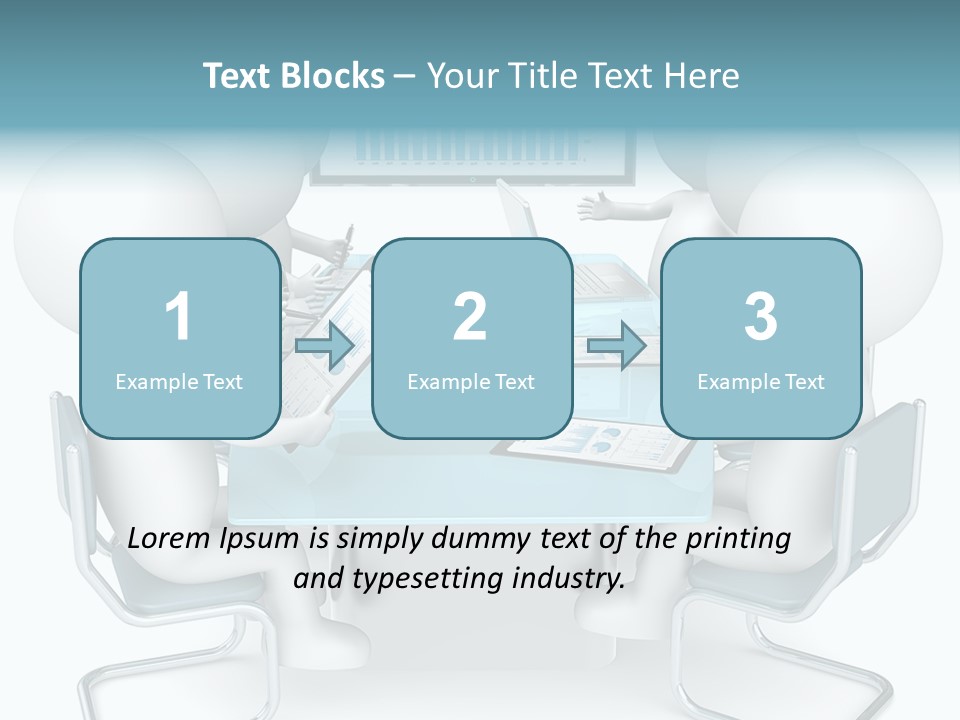 Led Writing Discussion PowerPoint Template