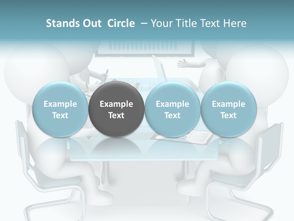 Led Writing Discussion PowerPoint Template