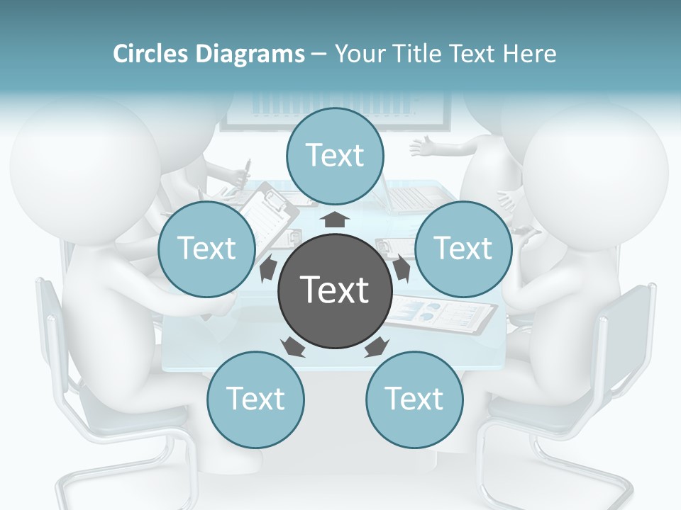 Led Writing Discussion PowerPoint Template