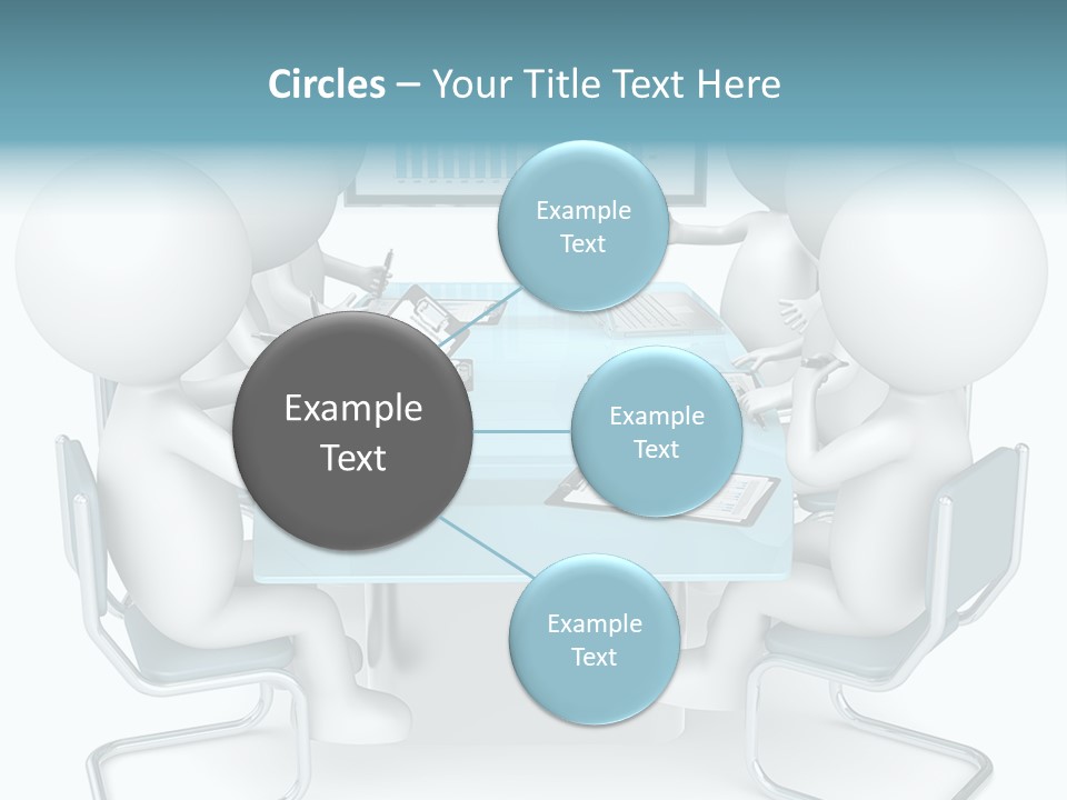 Led Writing Discussion PowerPoint Template