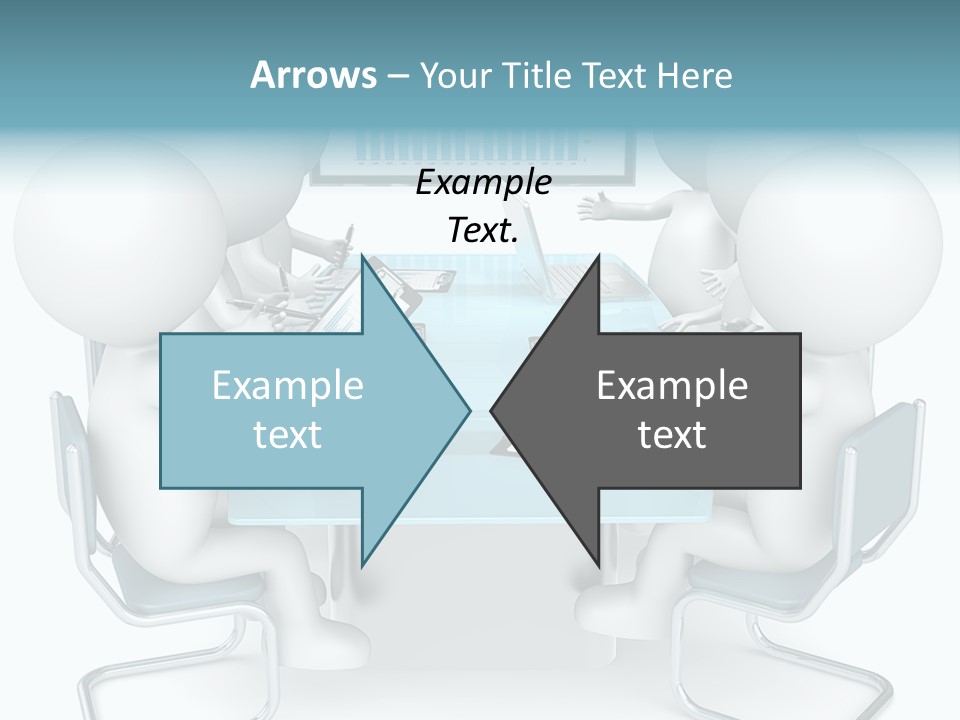 Led Writing Discussion PowerPoint Template