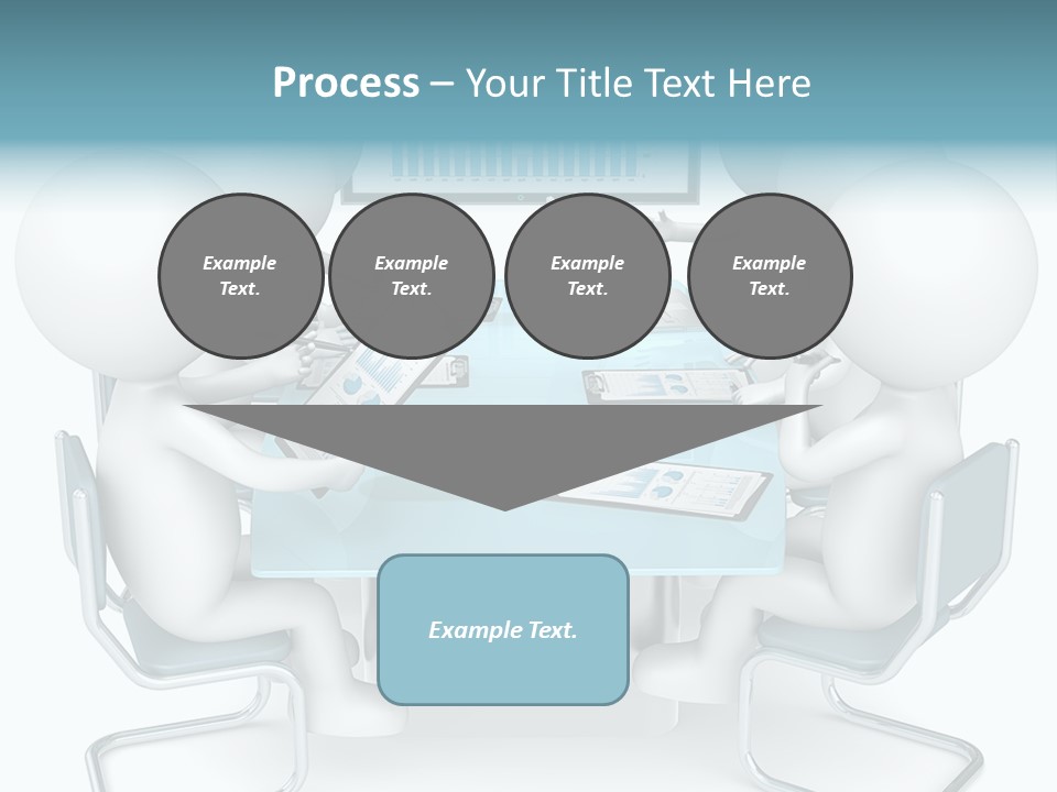 Led Writing Discussion PowerPoint Template