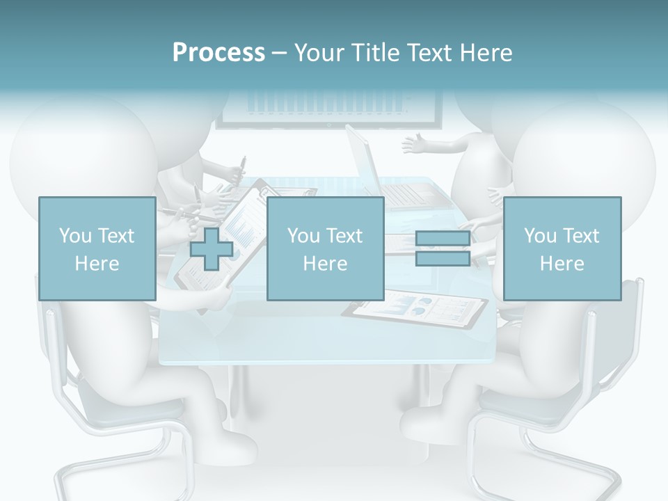 Led Writing Discussion PowerPoint Template