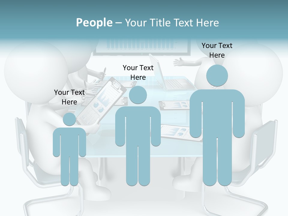Led Writing Discussion PowerPoint Template