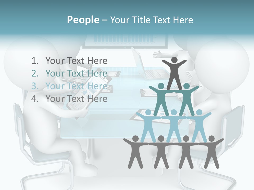 Led Writing Discussion PowerPoint Template