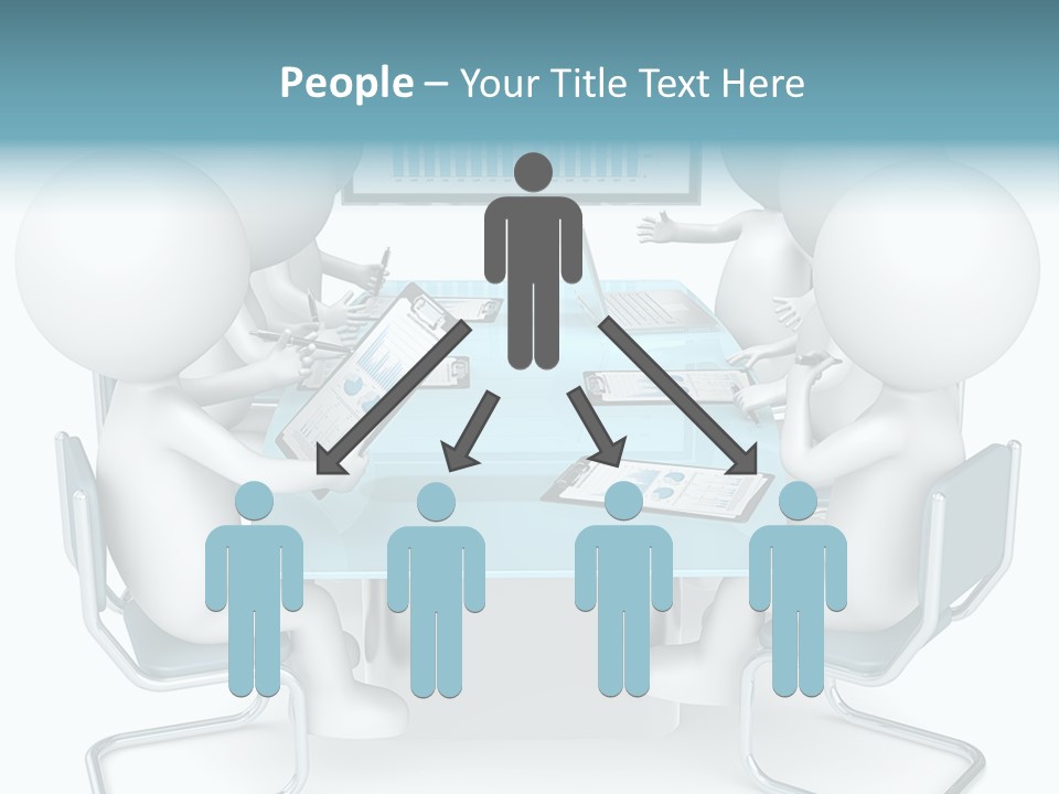 Led Writing Discussion PowerPoint Template