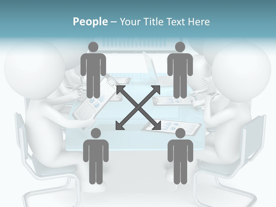 Led Writing Discussion PowerPoint Template