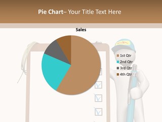 Research Character Man PowerPoint Template