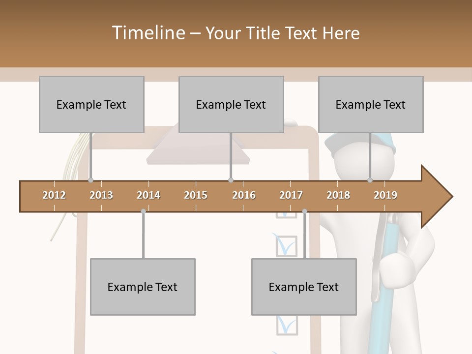 Research Character Man PowerPoint Template