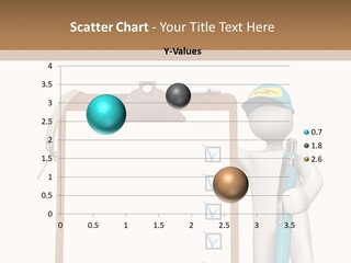 Research Character Man PowerPoint Template