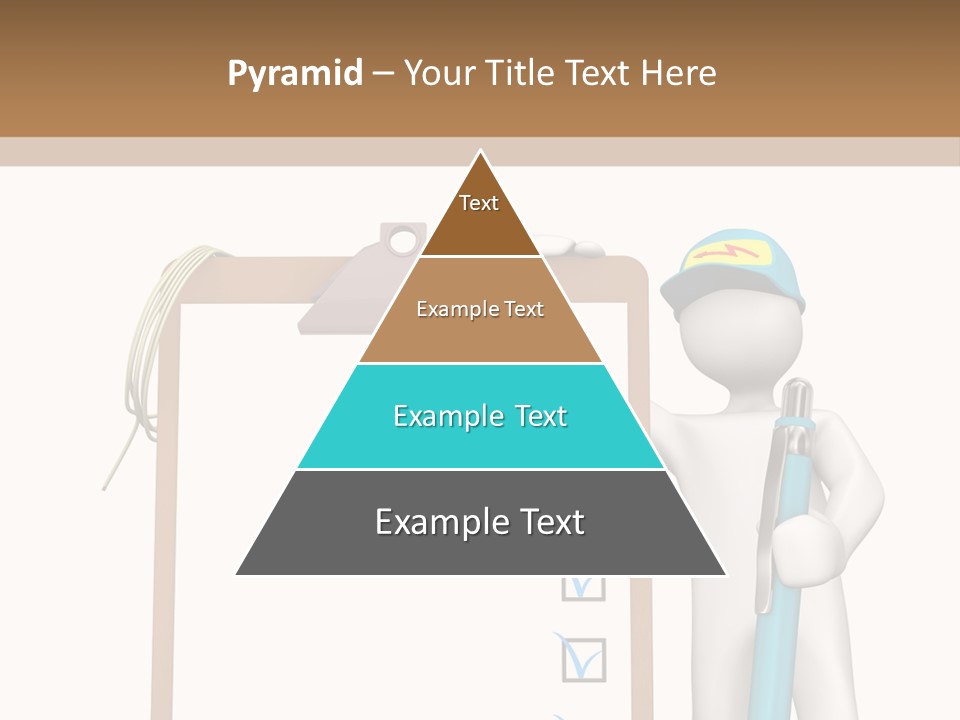 Research Character Man PowerPoint Template