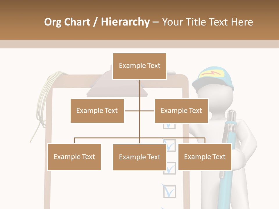 Research Character Man PowerPoint Template