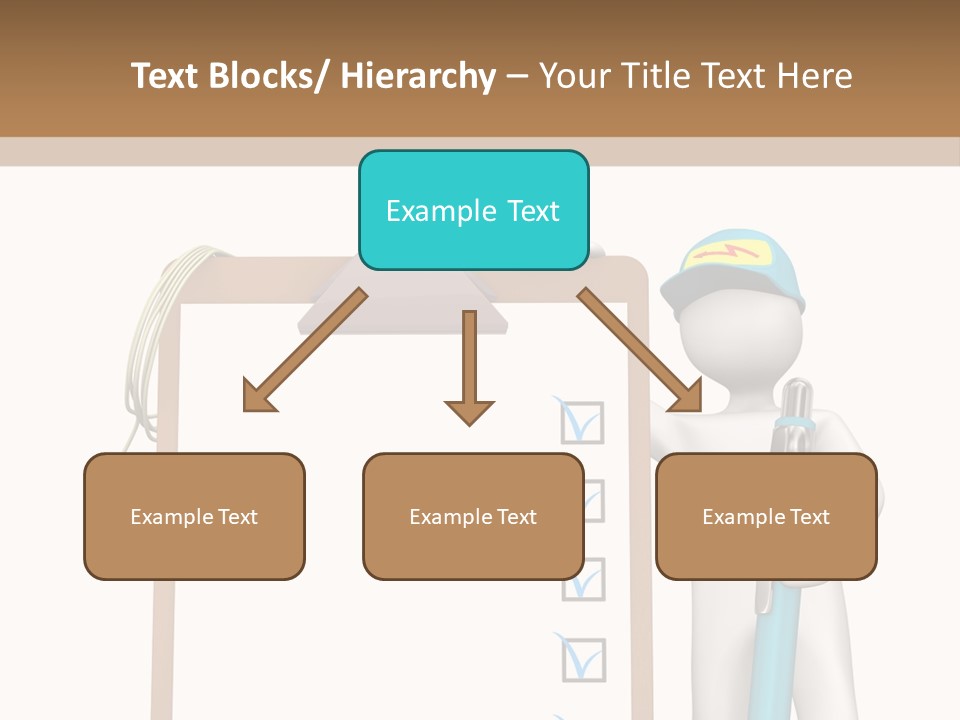 Research Character Man PowerPoint Template