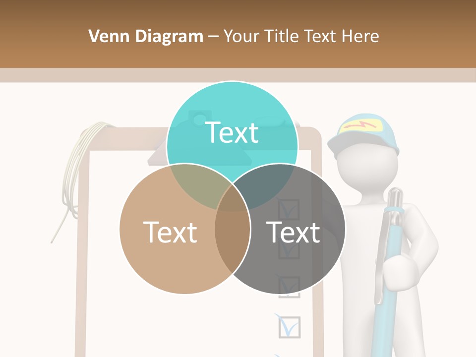 Research Character Man PowerPoint Template