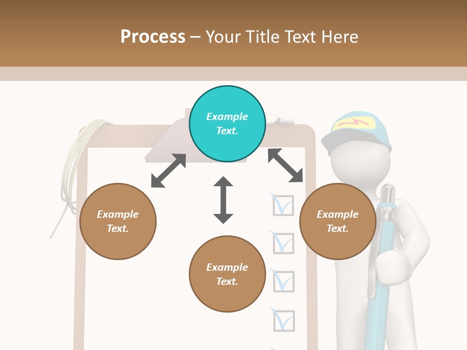 Research Character Man PowerPoint Template