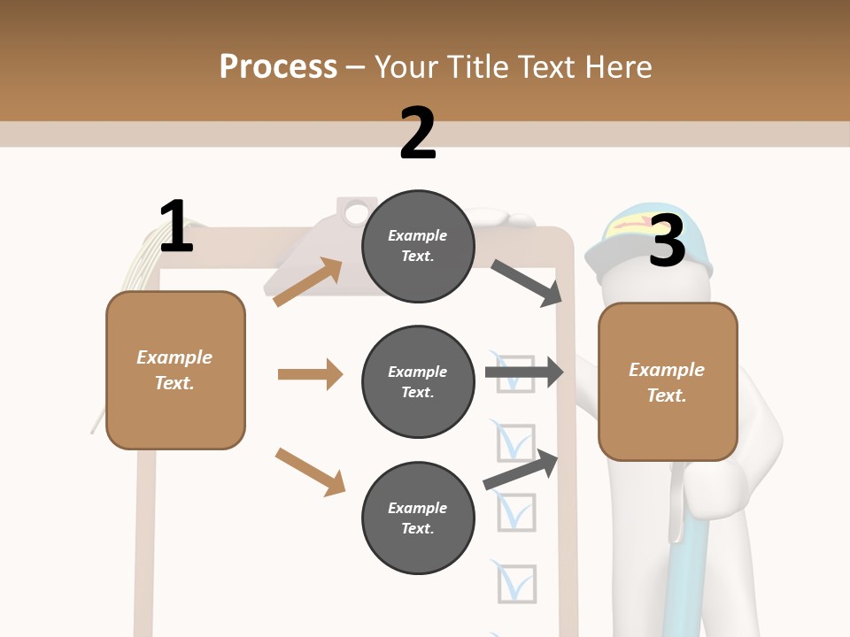 Research Character Man PowerPoint Template