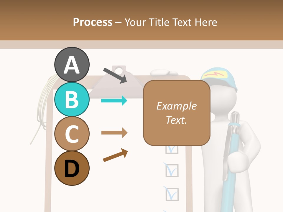 Research Character Man PowerPoint Template