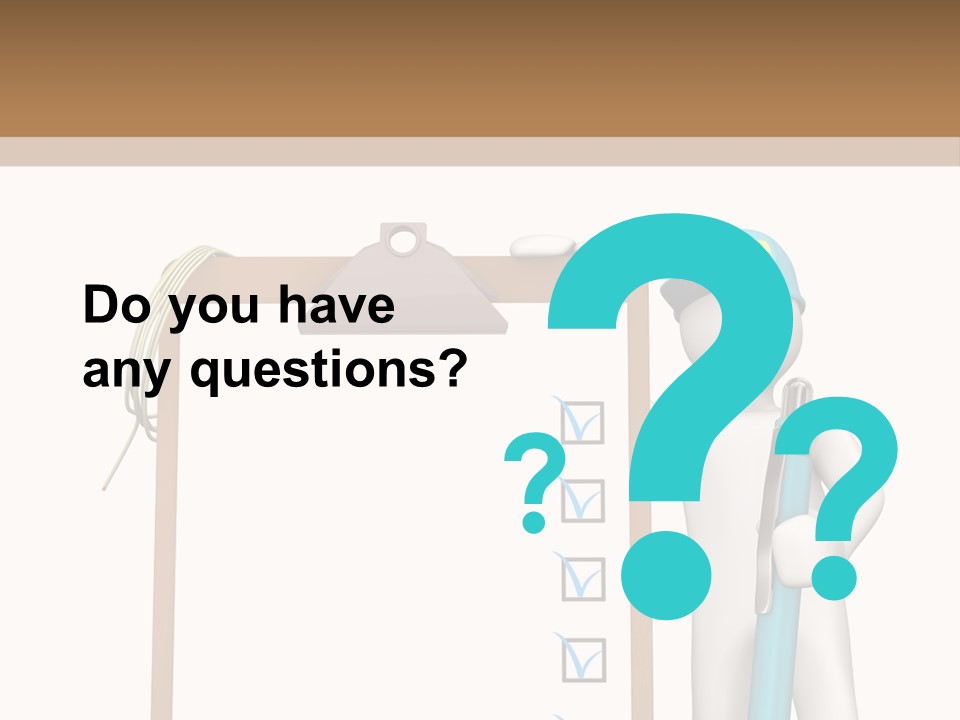 Research Character Man PowerPoint Template